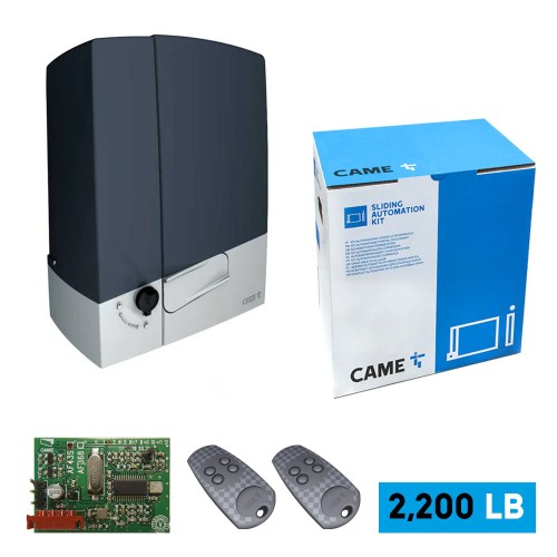 Kit de apertura de portones corredizos BXV 2,200 LB 120V CAME (001USU0030) Kit de apertura de portones corredizos BXV 2,200 LB 120V CAME (001USU0030)