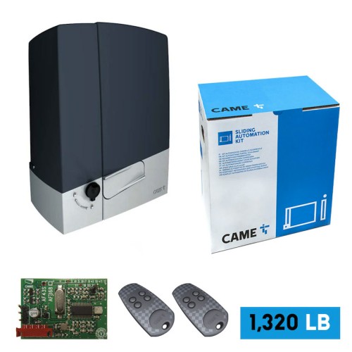 Kit de apertura de portones corredizos BXV 1,320 LB 120V CAME (001USU0079) Kit de apertura de portones corredizos BXV 1,320 LB 120V CAME (001USU0079)
