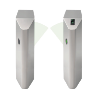    Molinete de Ala de Ángel para un Carril de Acceso ZKTeco (FBL4000 Pro) 