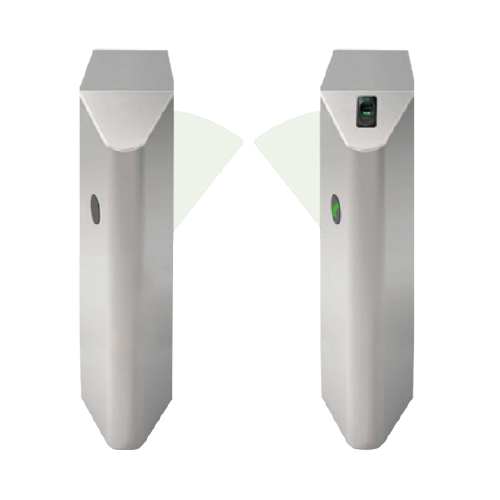    Molinete de Ala de Ángel para un Carril de Acceso ZKTeco (FBL4000 Pro) 