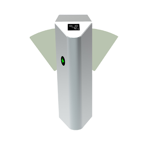    Molinete de  Doble Ala de Ángel para un Carril Adicional de Acceso ZKTeco (FBL4200 Pro) 