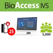       Software de Acceso BioAccess IVS / 5,000 Usuarios -  25 Equipos Zkteco (ZKBA-AC-P25) 3 años