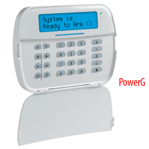                Teclado LCD con transceptor Prox y / o Power G Pro - DSC (HS2LCDRFPRO9)