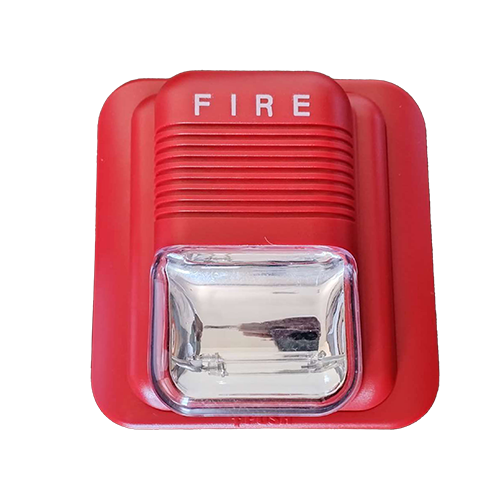 Sirena de Incendio 12V/24V con Luz Estrobo Pyxis (PXI-414L)