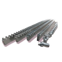 Cremallera de acero galvanizado para motor deslizante de 1mt ZKTeco (GRM08)