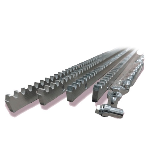 Cremallera de acero galvanizado para motor deslizante de 1mt ZKTeco (GRM08)