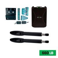            Kit de Pistones de Aluminio para puertas abatibles 660 LB 110V ZKTeco (ZKSW300DC)