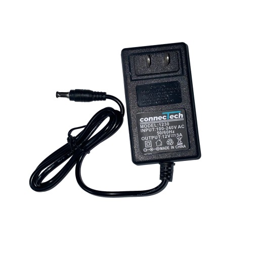 Transformador 12V / 3A Connectech (T123)